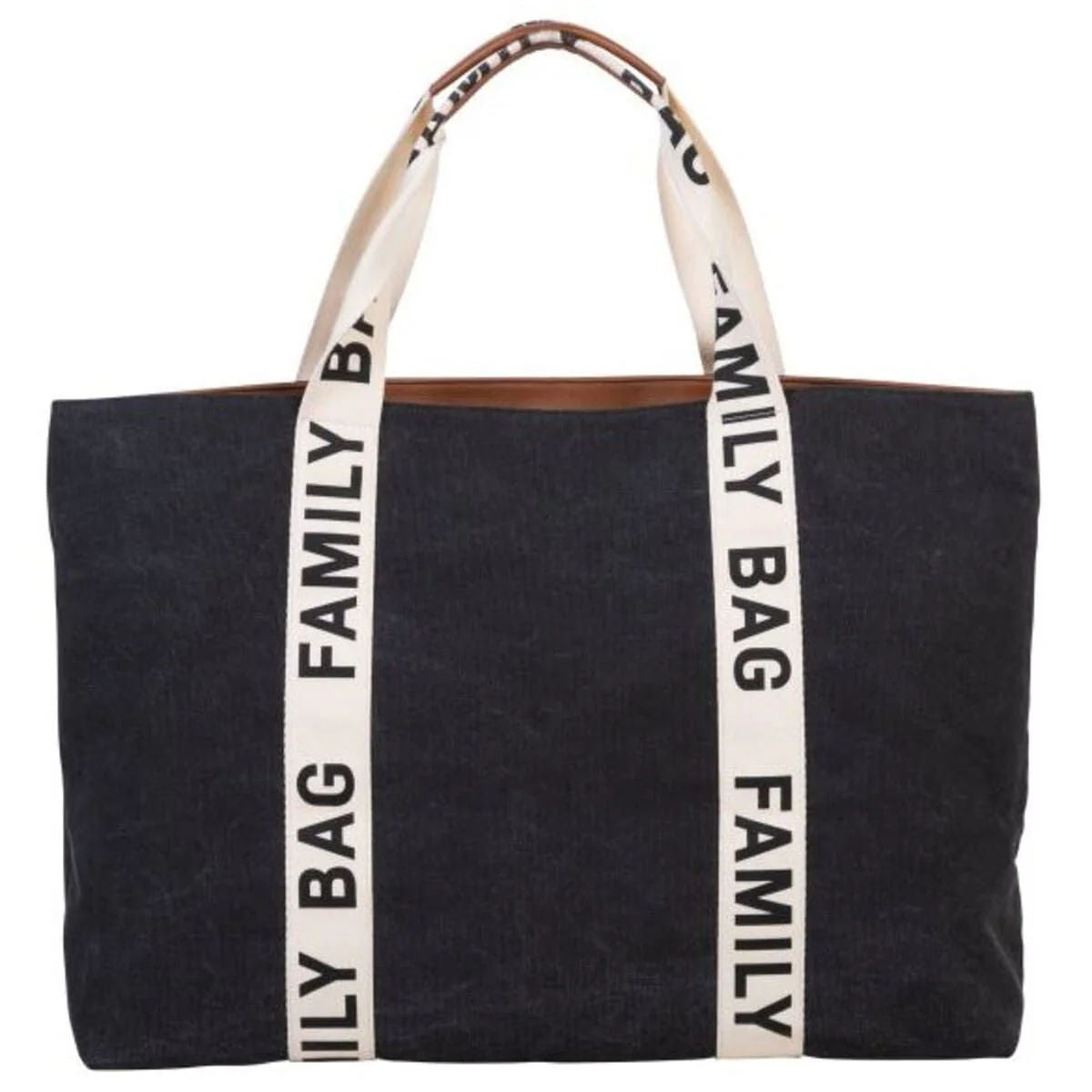 Torba FAMILY BAG Signature Canvas, BLACK