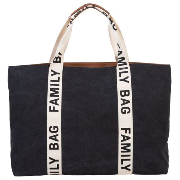 Torba FAMILY BAG Signature Canvas, BLACK