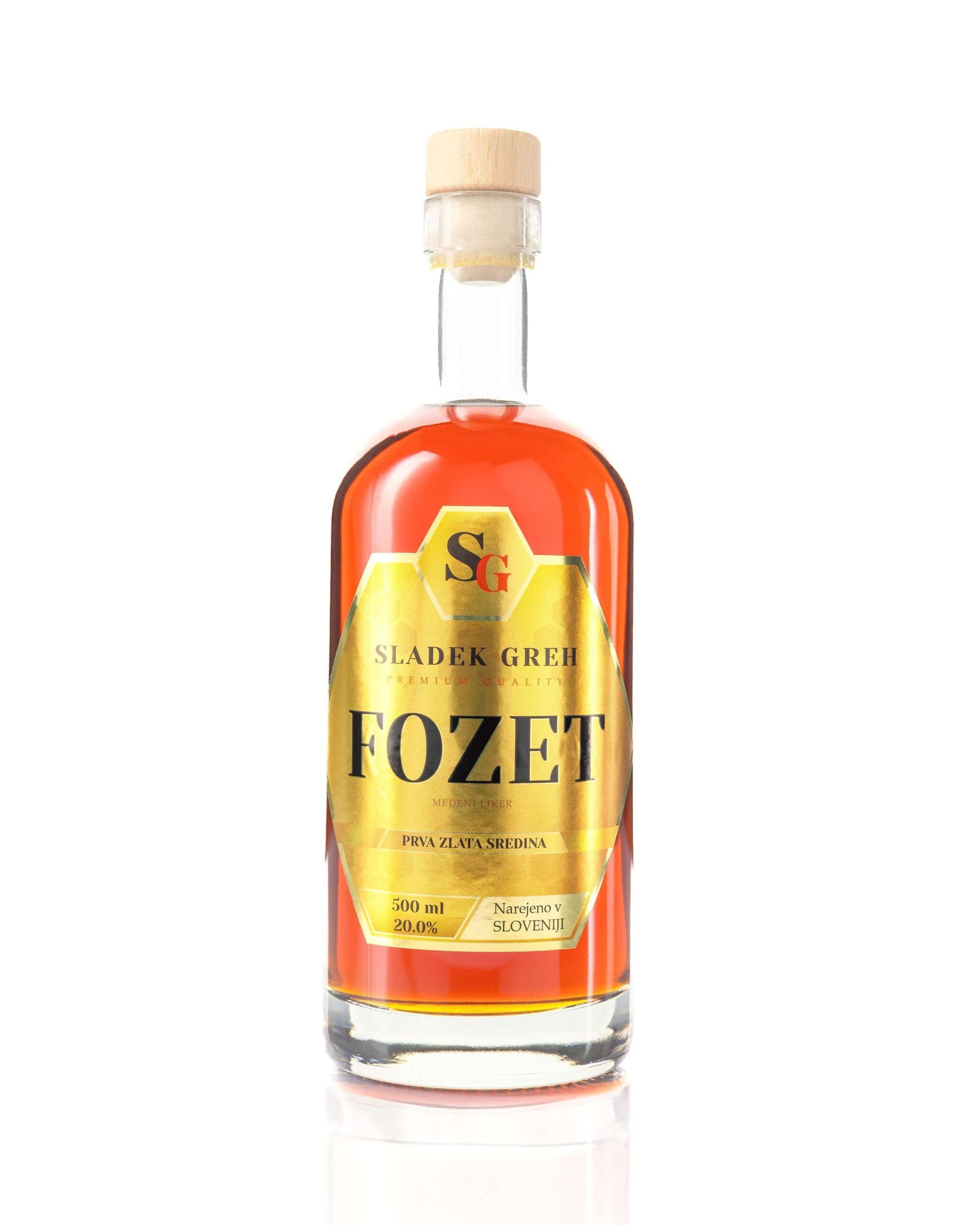 Fozet "medeni liker" 500ml