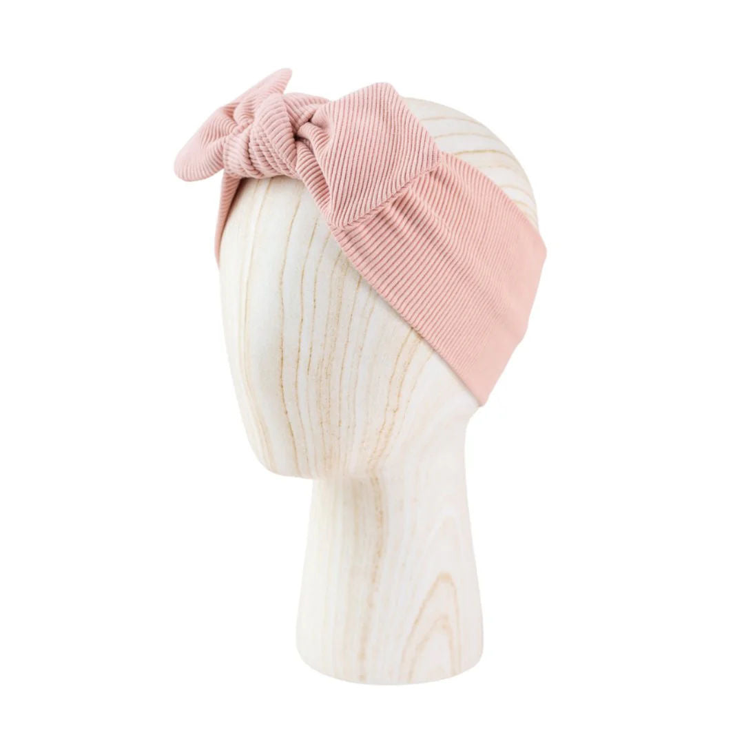 Otroški Trakec Z MAŠNO ribbed POWDER PINK