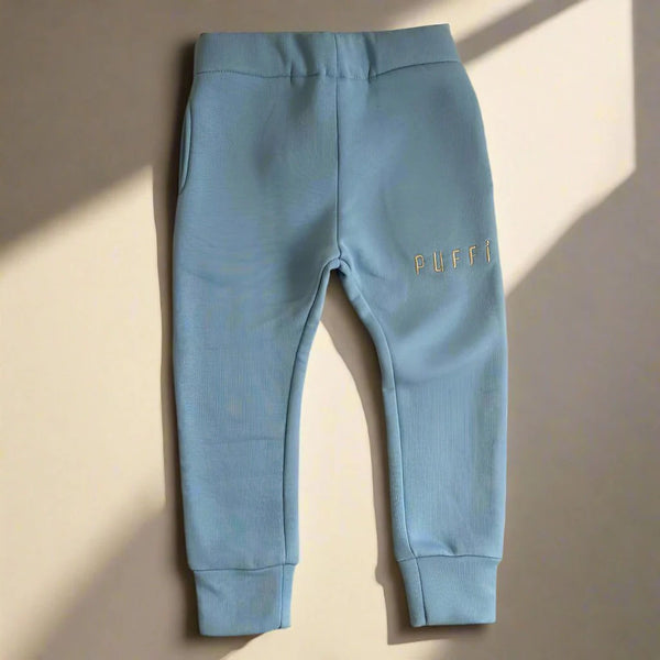 Children's pants - Sweatpants thick BABY BLUE