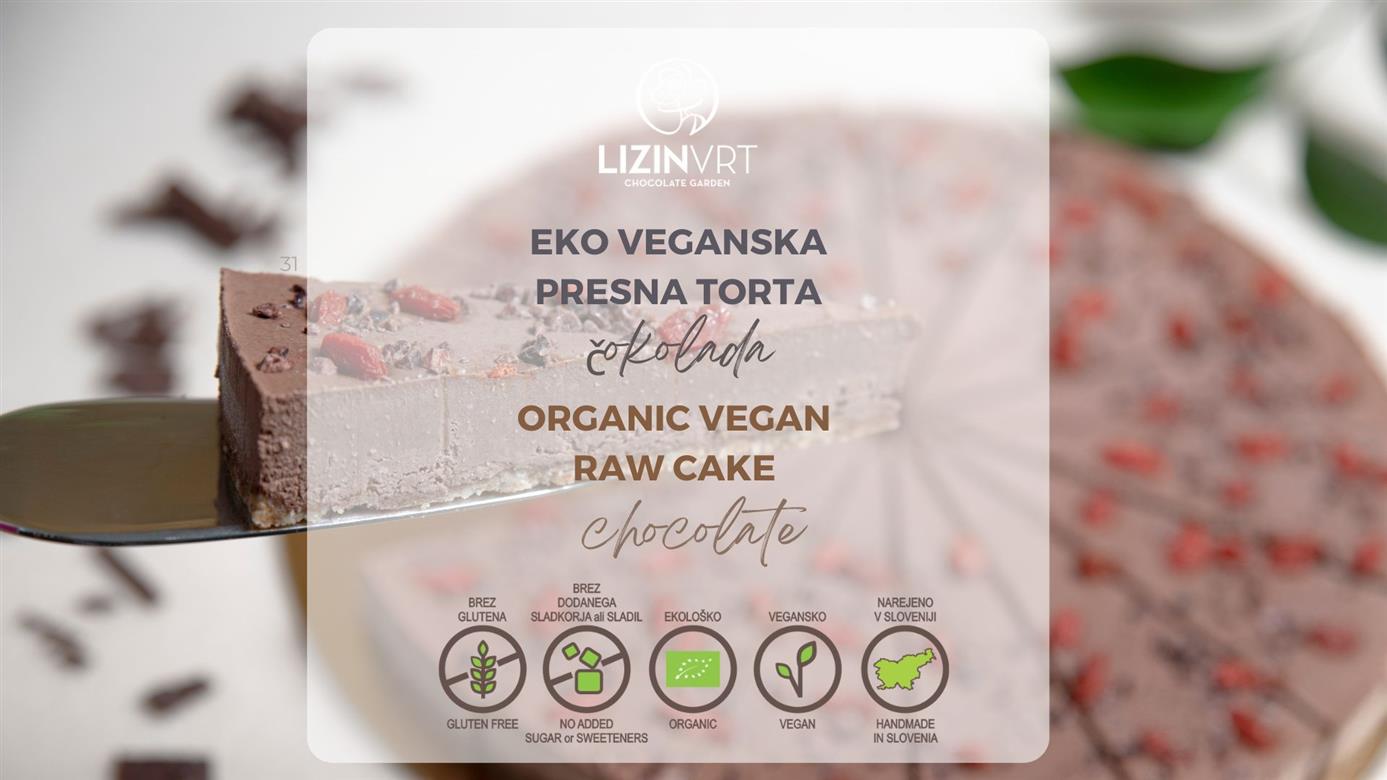 Fresh cake with ECO certificate - CHOCOLATE (large/16 pieces)