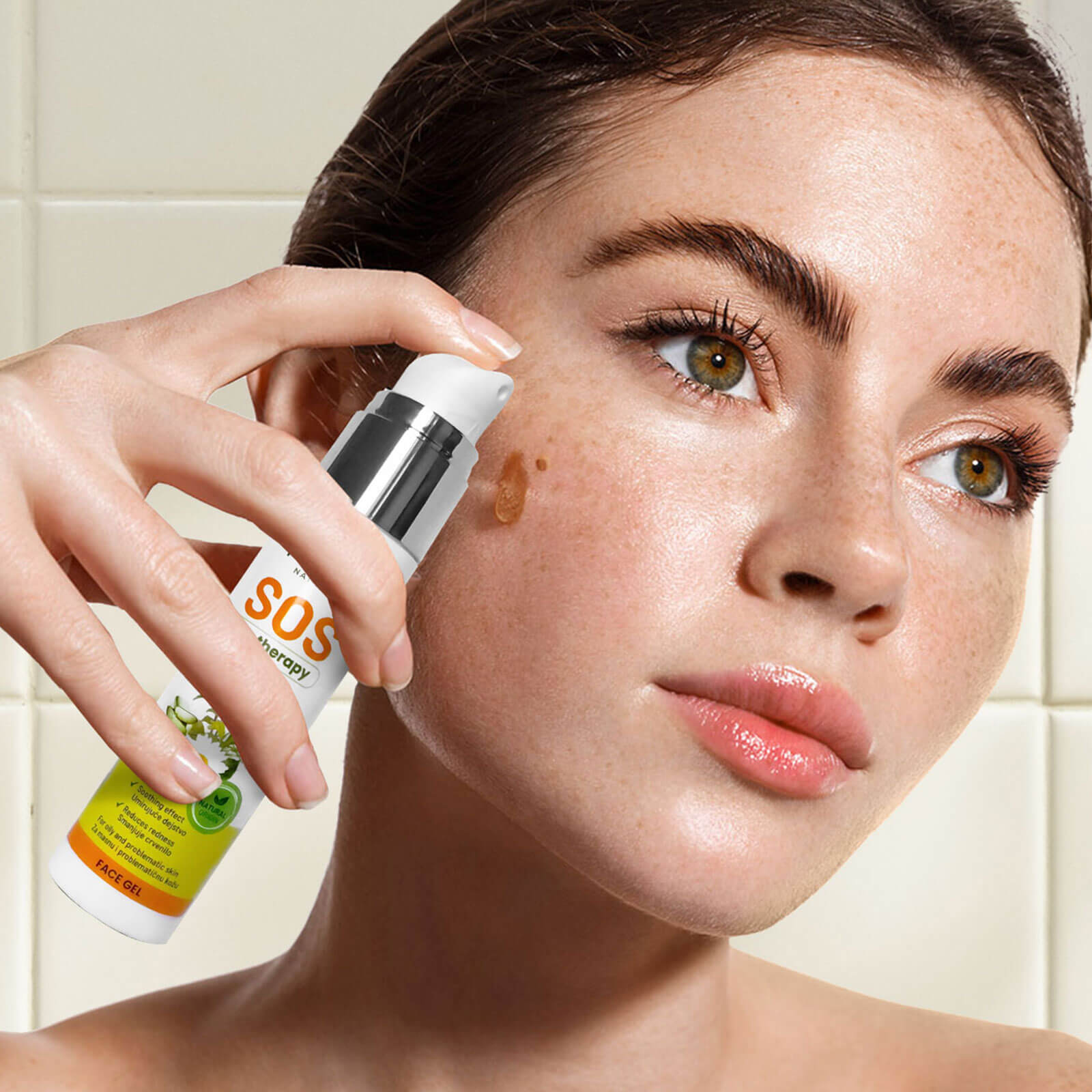 Sos anti-acne gel, evening care