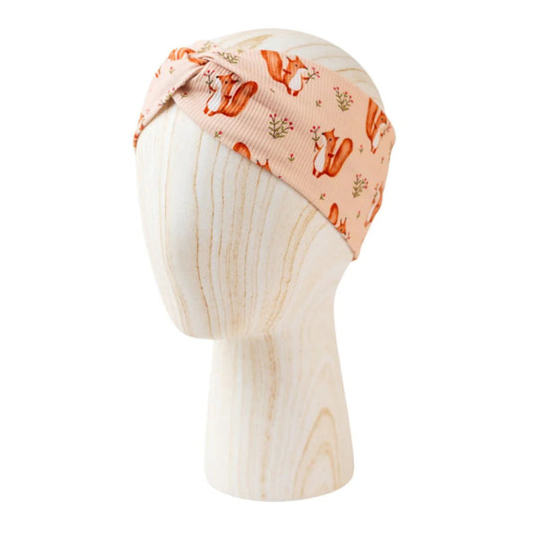 Children's Ribbon TWIST ribbed FOREST FUN