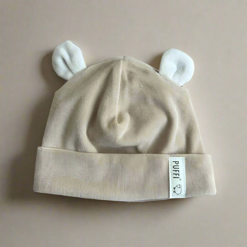 Children's hat Teddy bear - Beige