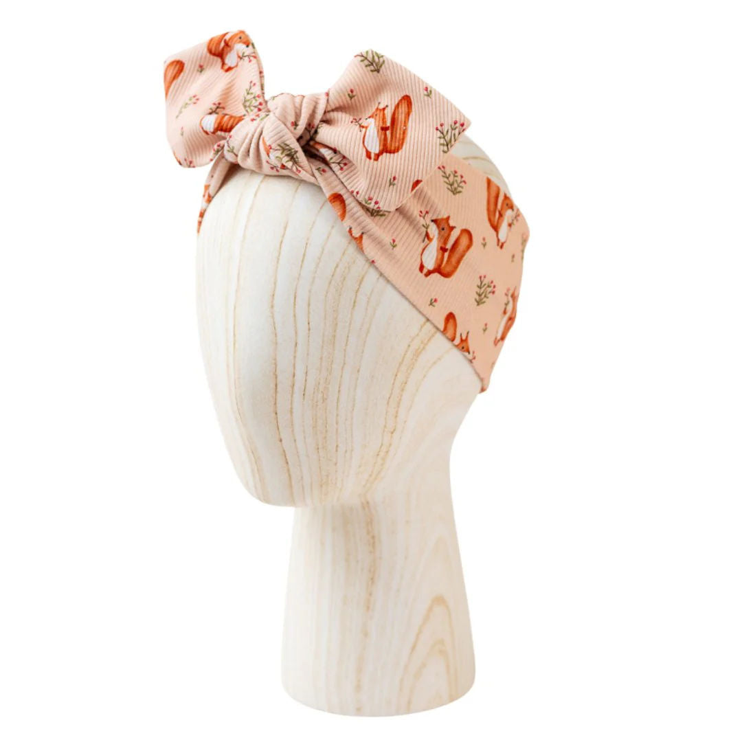 Children's Ribbon with Bow ribbed MAGIC FOREST
