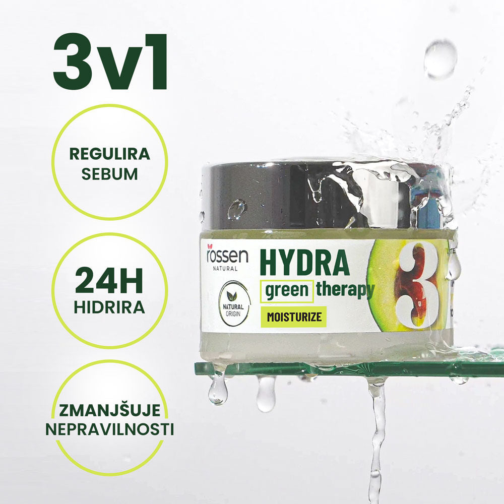 Hydra green cream for oily skin