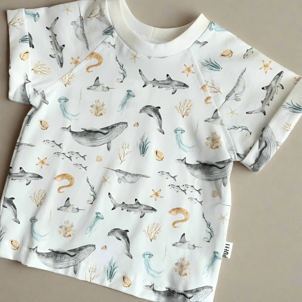 Children's short sleeves - Navy
