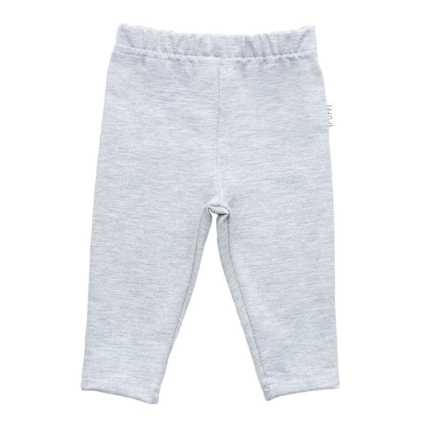 BABY LEGGINS -  SVETLO SIVA MELANGE
