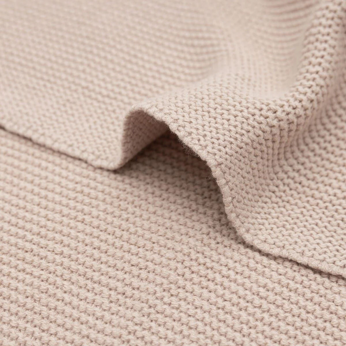 Otroška odejica 75x100 Basic Knit, Pale Pink