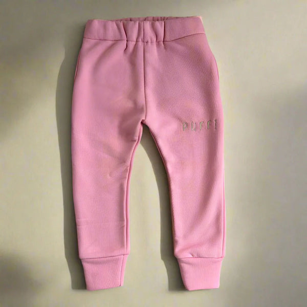 Otroška hlače- Sweatpants debele PINK