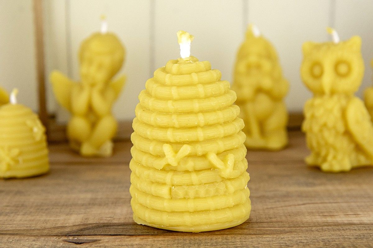 WAX CANDLE BASKET large approx. 160g