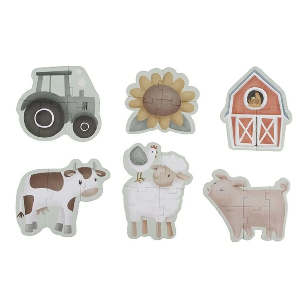 Little Dutch® Puzzle Little Farm 6 in 1