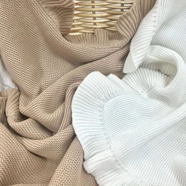 Cotton blanket with name