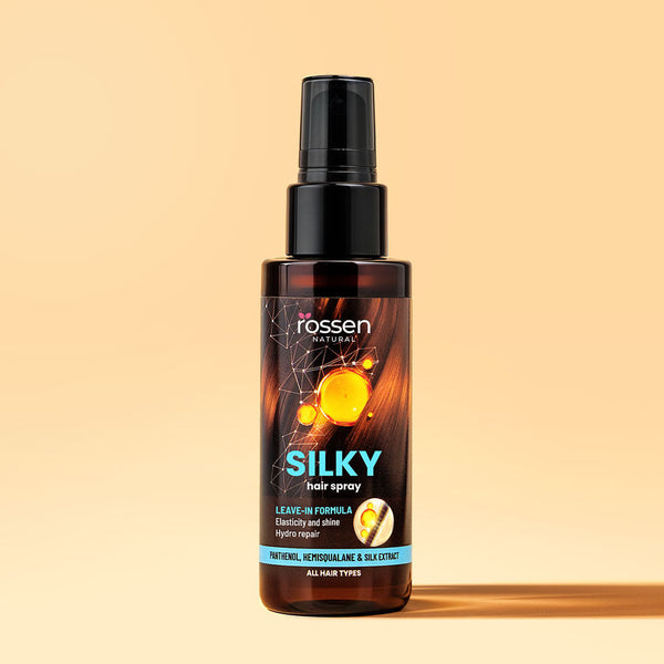 Silky hair thermal protection spray