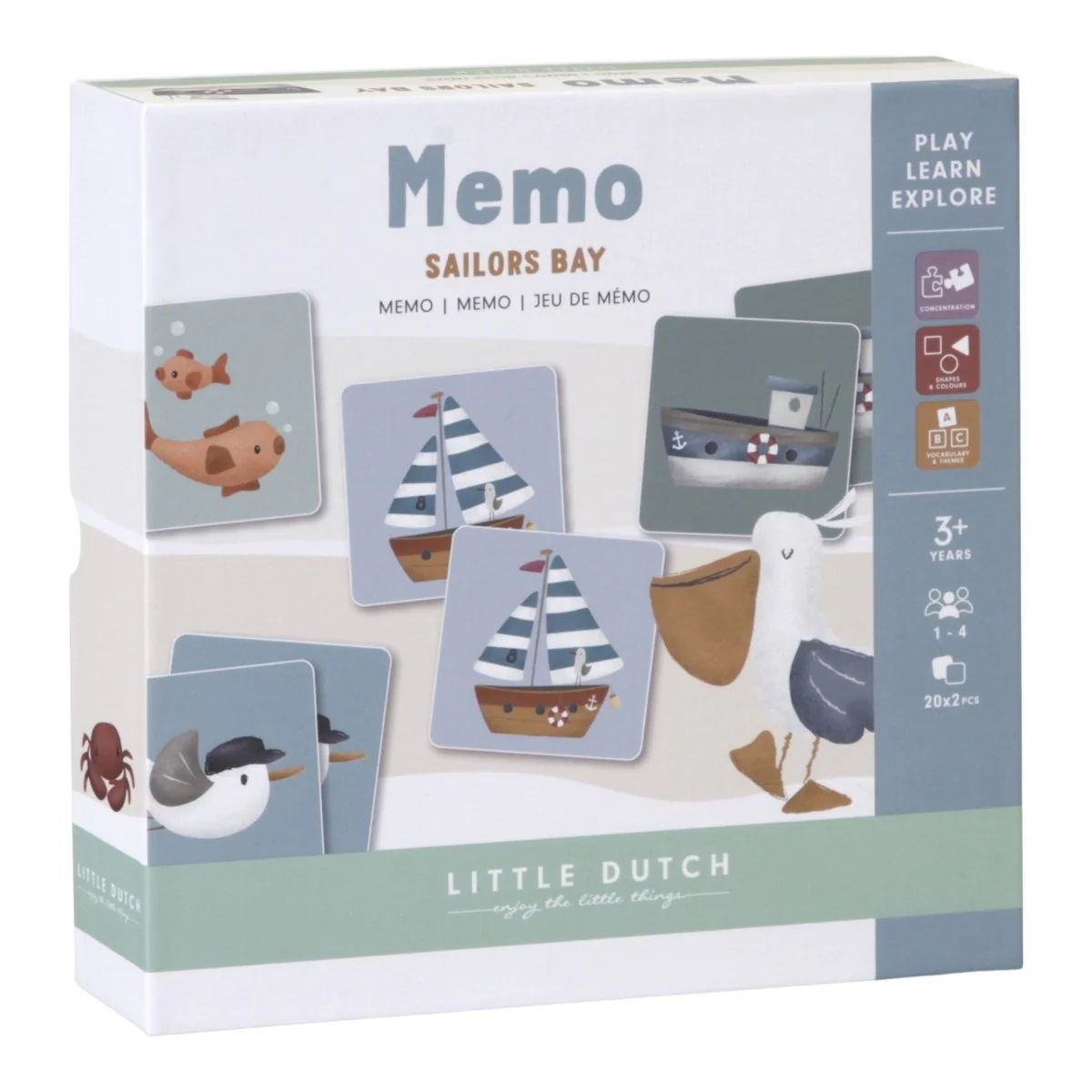 Little Dutch® Memo, Sailors Bay