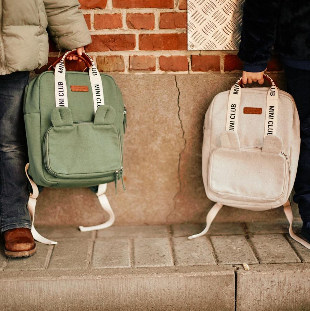 Childhome Mini Club children's backpack Off White