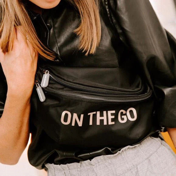 Handbag BANANA BAG On the GO, BLACK/GOLD