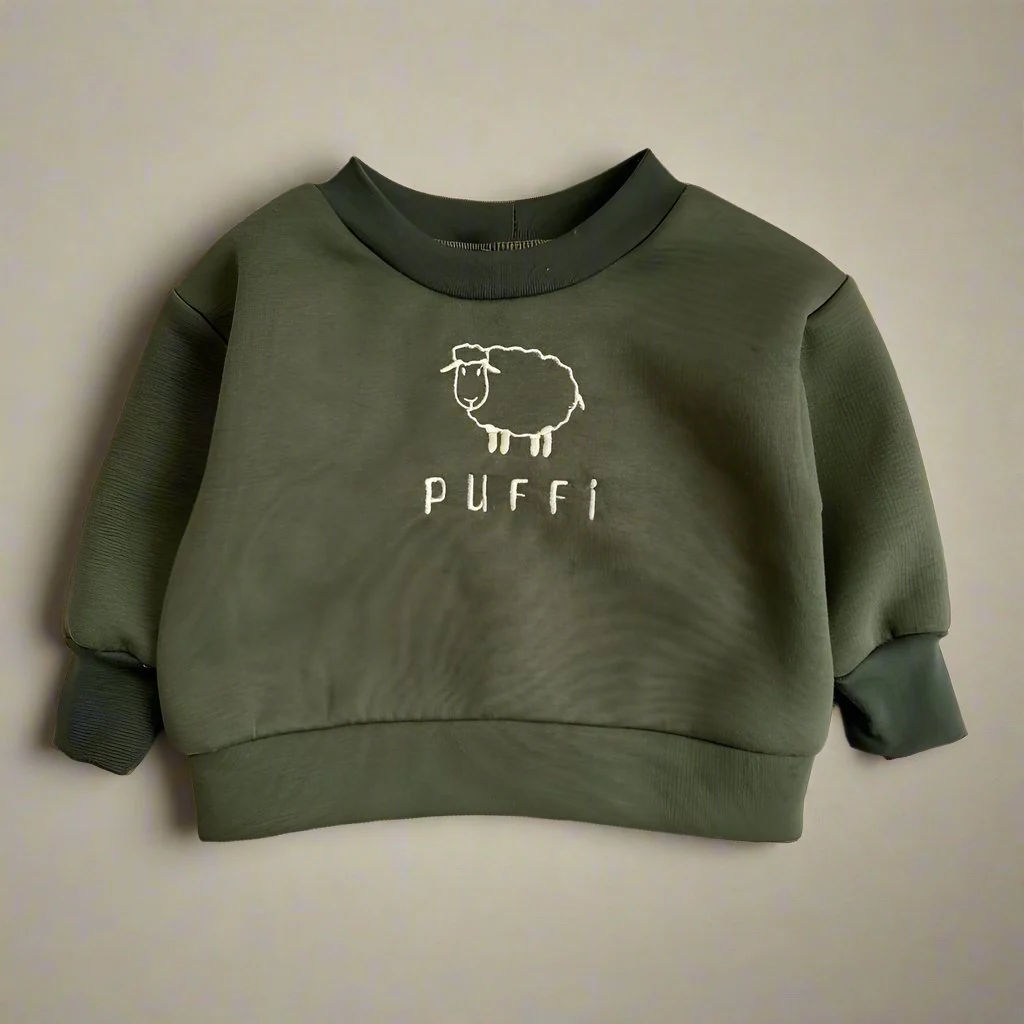 Children's sweatshirt - thick GREEN