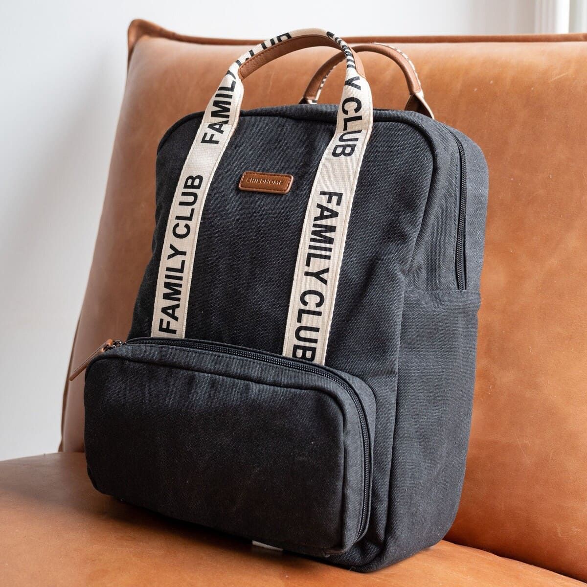 Previjalni nahrbtnik FAMILY CLUB signature, BLACK