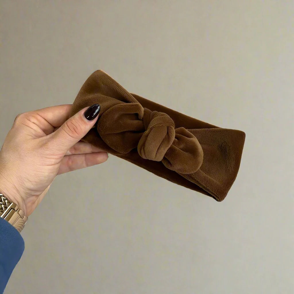 Ribbon with bow Plush - Chocolate