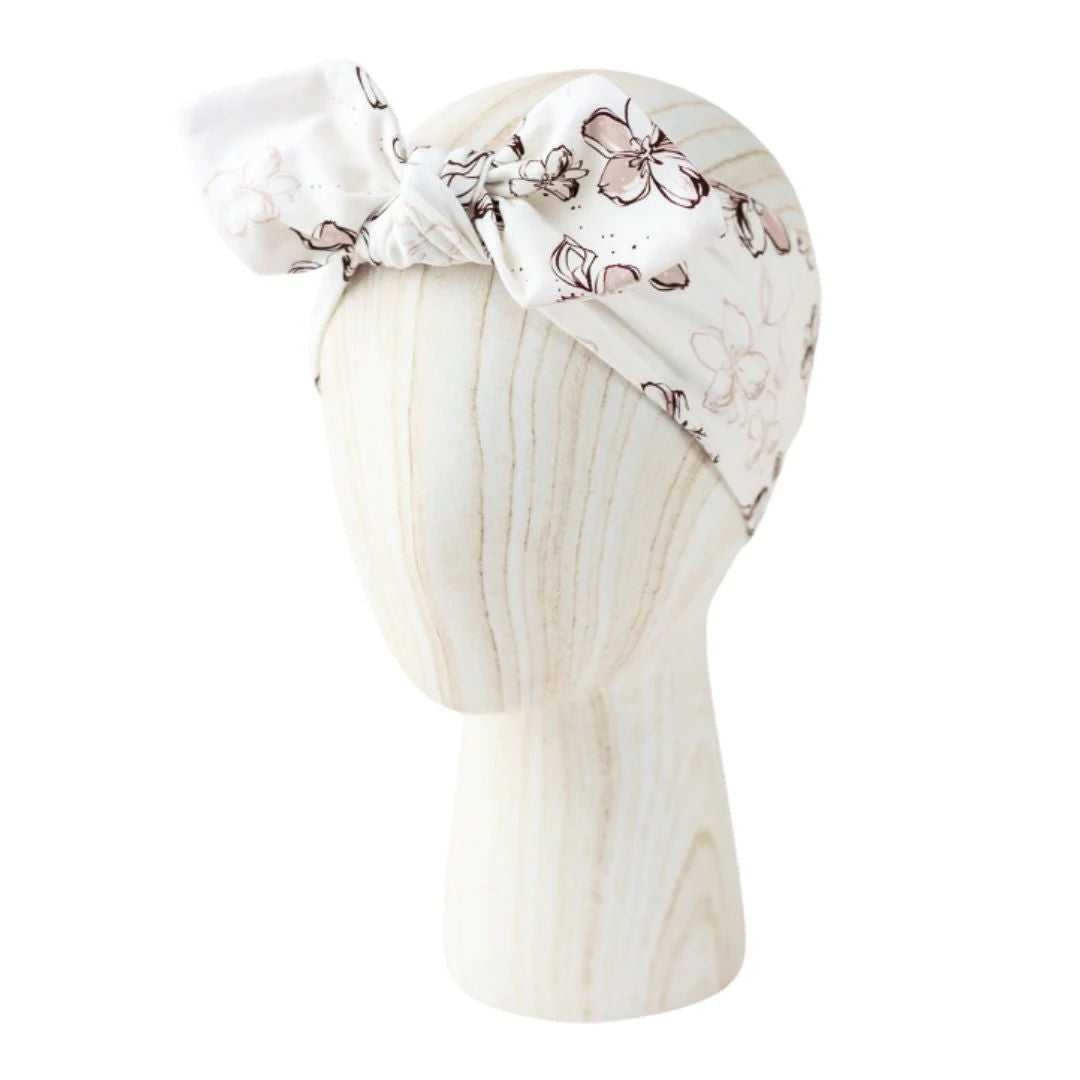 Children's Ribbon with Bow jersey DOODLE FLOWER