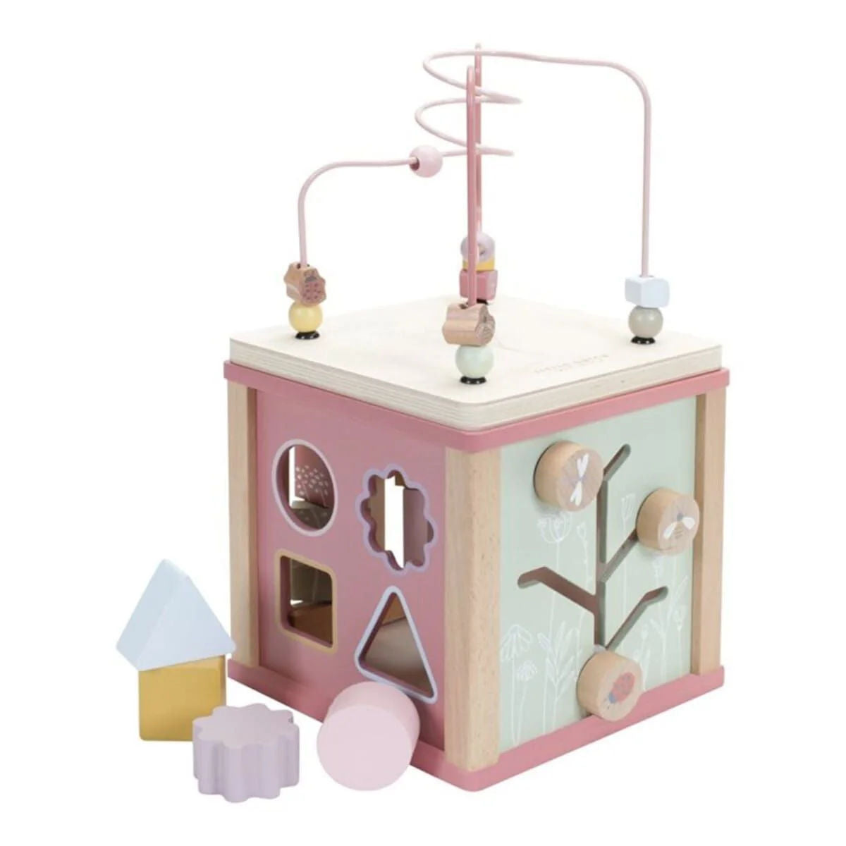 Little Dutch® Activity Cube, Wild Flowers FSC