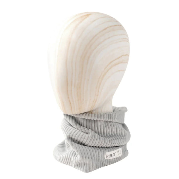 Children's tube scarf - ribbed Plush Mint