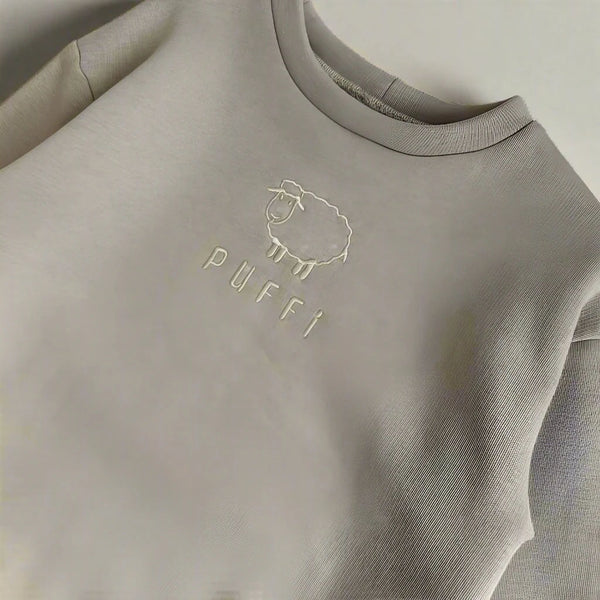 Children's sweatshirt - thick BEIGE