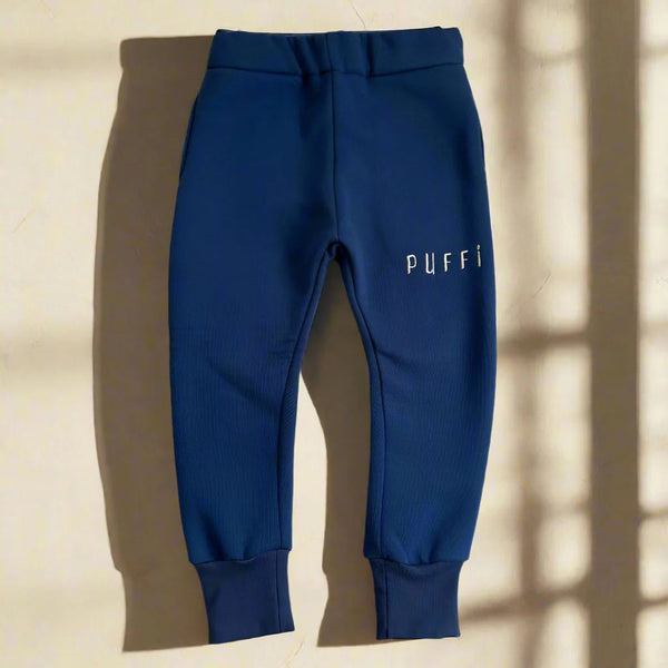 Otroška hlače- Sweatpants debele NAVY