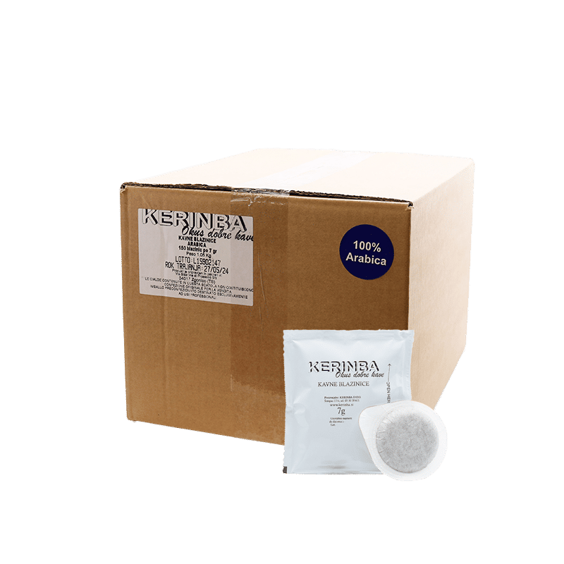 Bar Super Crema 100% Arabica coffee pods