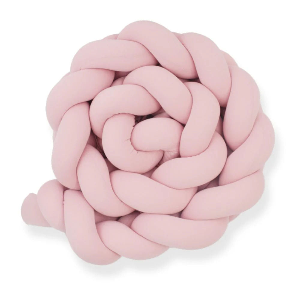 Single fringe for children's bed CLASSIC POWDER PINK