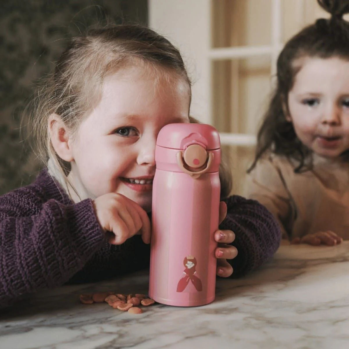 Noui Noui Stainless Steel Thermo Bottle 350ml, Princess