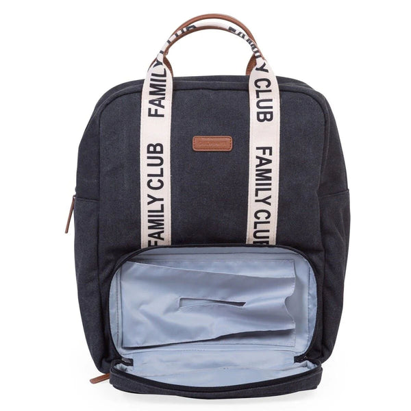 Previjalni nahrbtnik FAMILY CLUB signature, BLACK