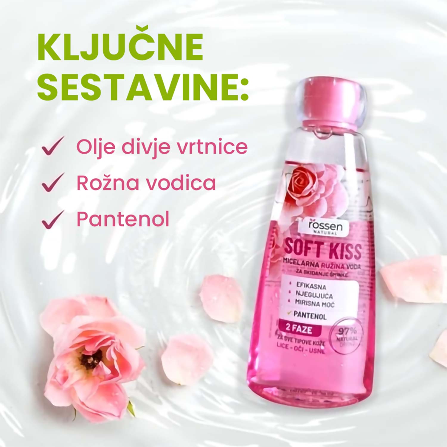 Soft kiss micellar water