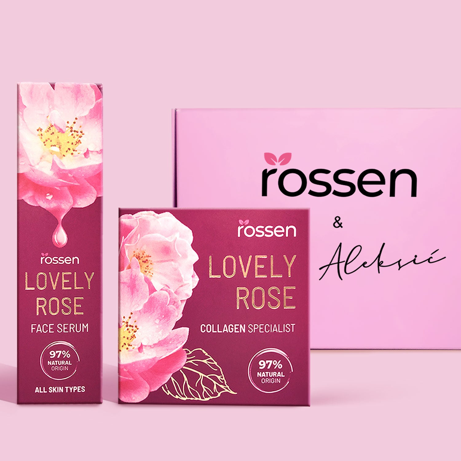 Lovely ROSE face cream