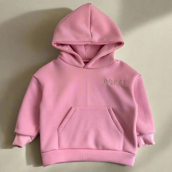 Otroška jopa- Hoodie debela PINK