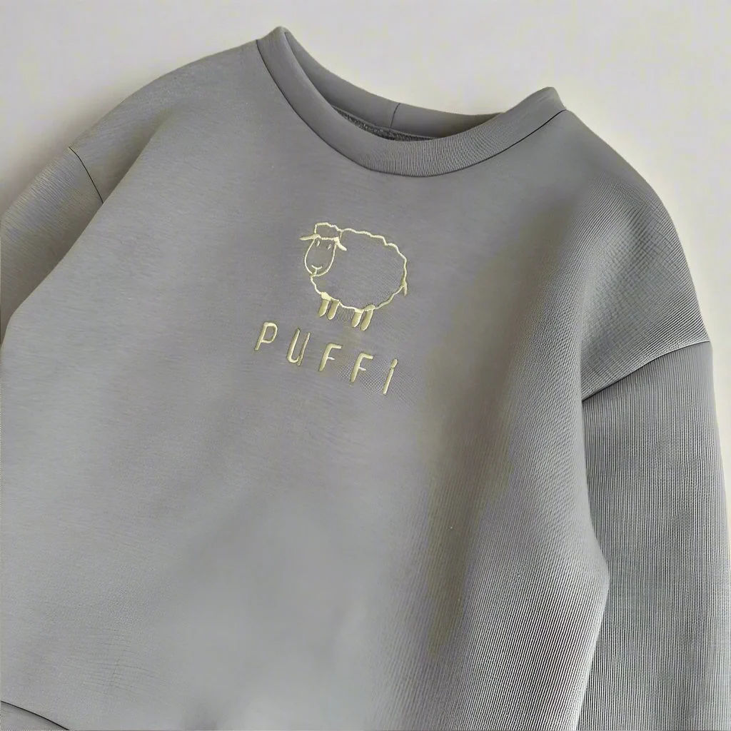 Children's sweatshirt - thick CLAY GREY