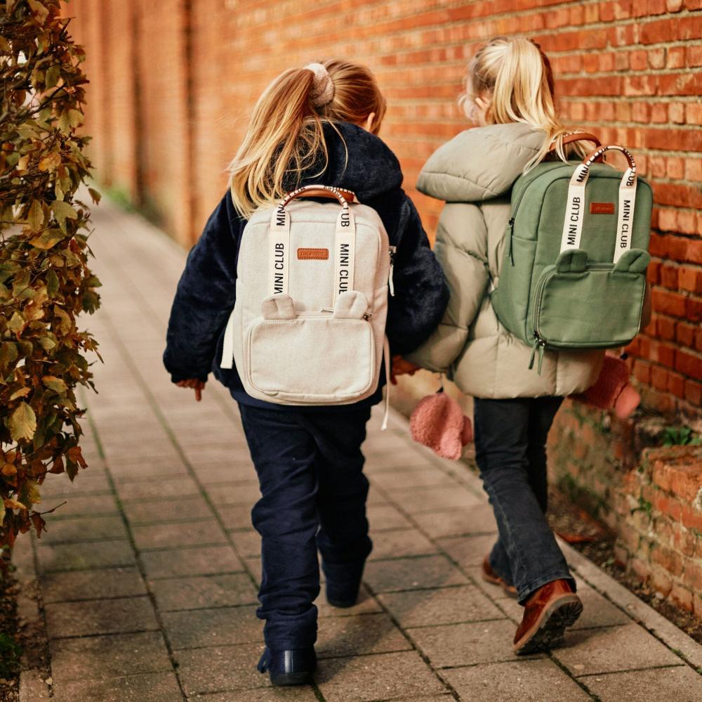 Childhome Mini Club children's backpack Signature Green