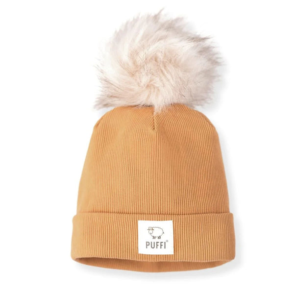 Children's Beanie + POM POM - Ribbed ZENF