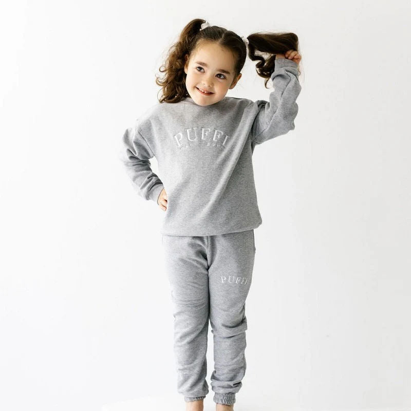 Children's sweatshirt BREEZE LUMINOUS GREY