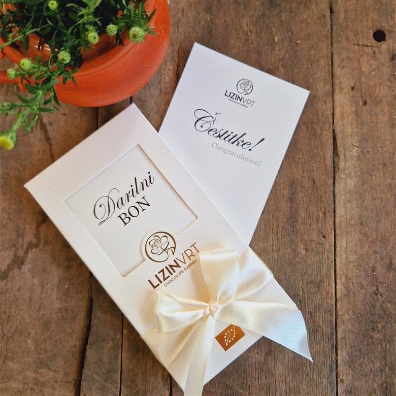 Gift Certificate-10 &amp; Organic Chocolate&amp;Dedication