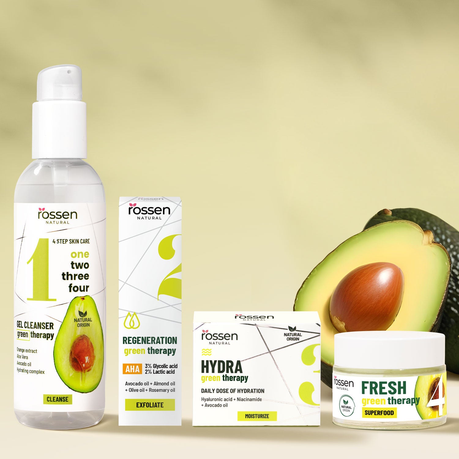 Hydra green cream for oily skin