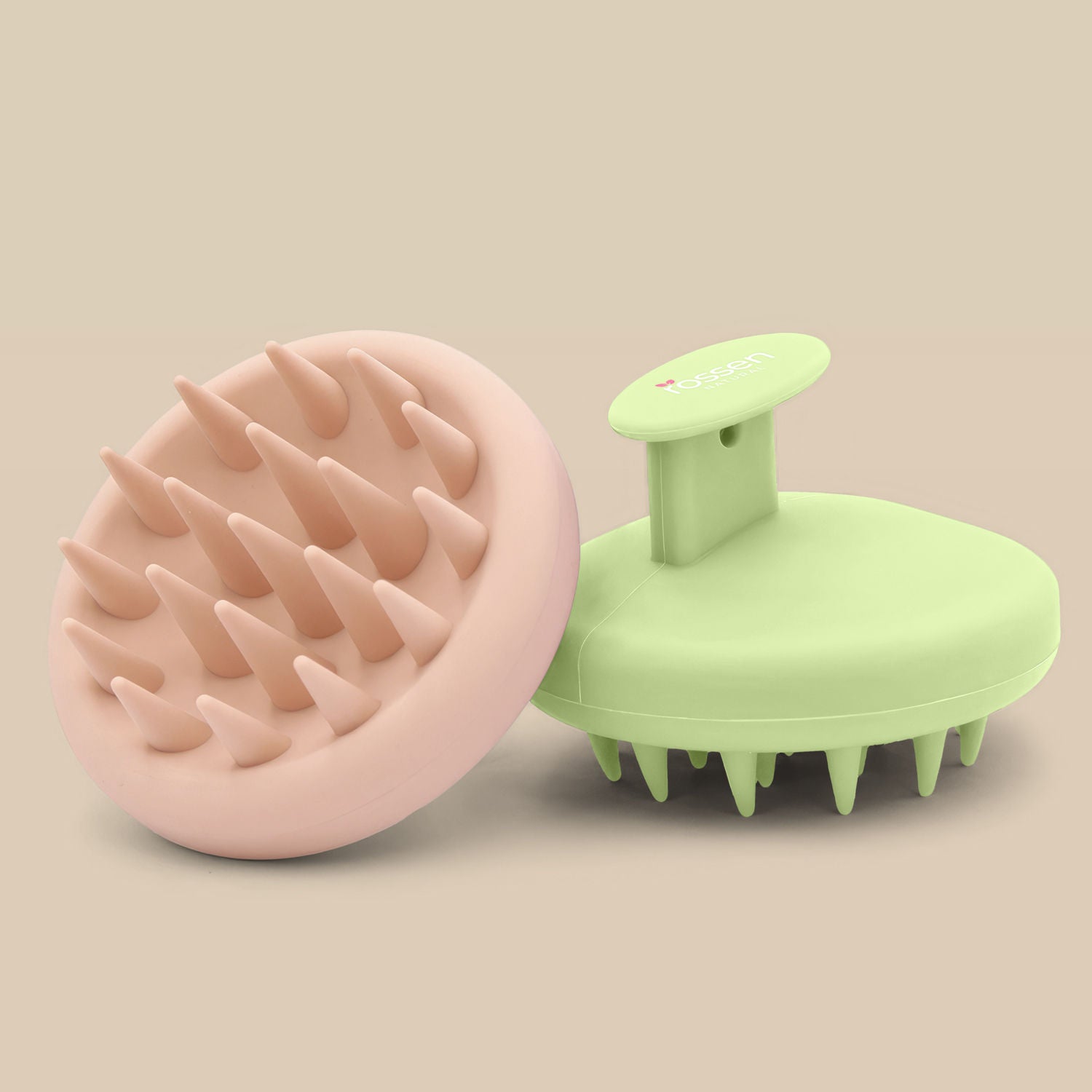Scalp massager - green