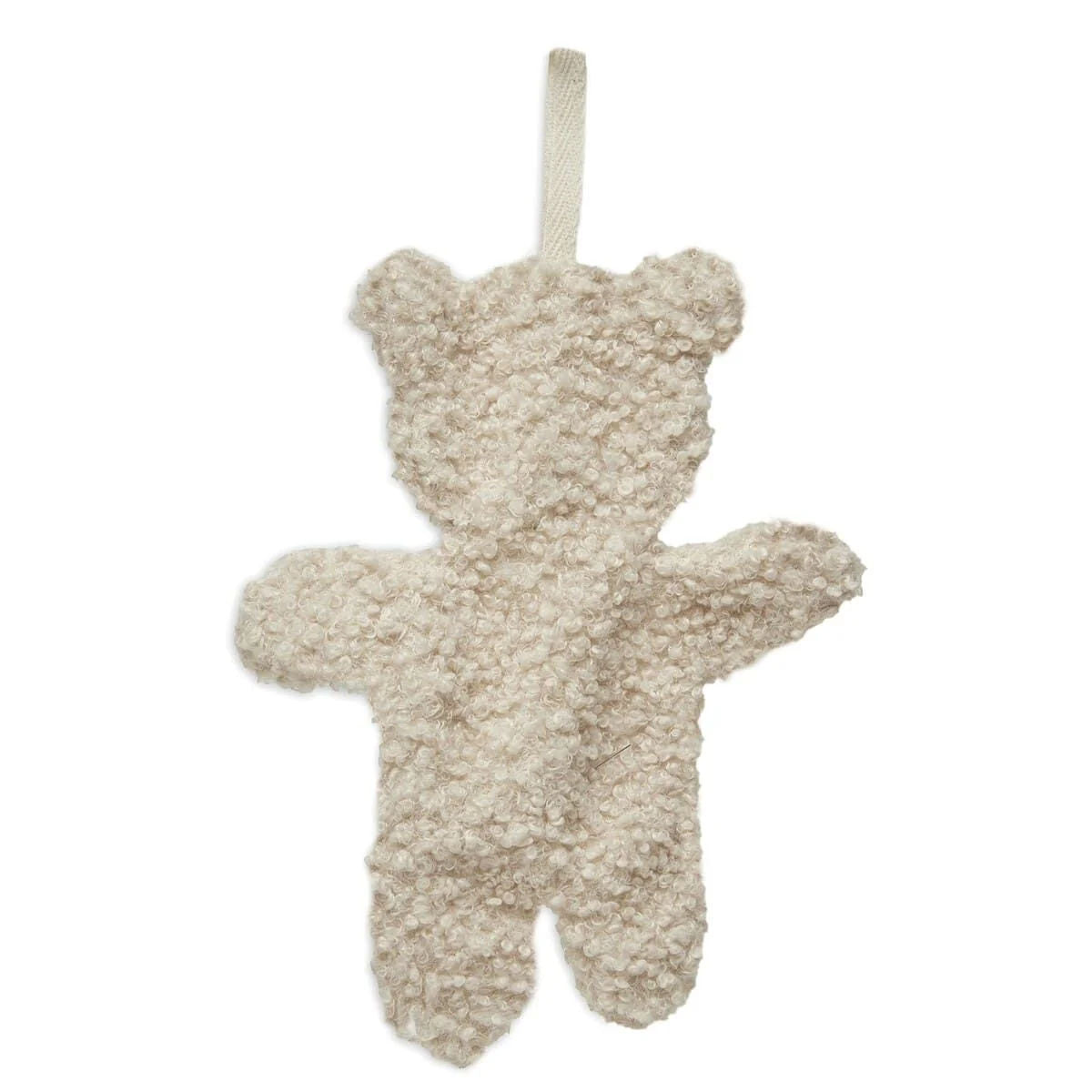 TEDDY BEAR pacifier clip toy, NATURAL