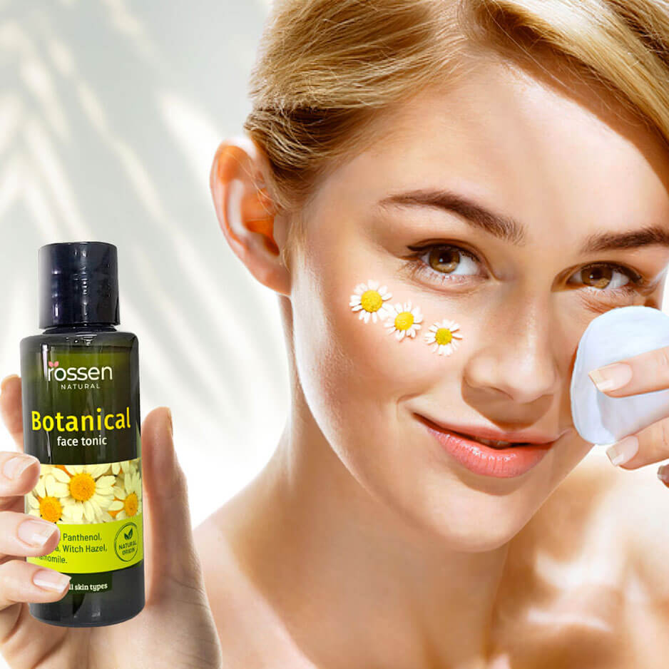 Botanical facial toner