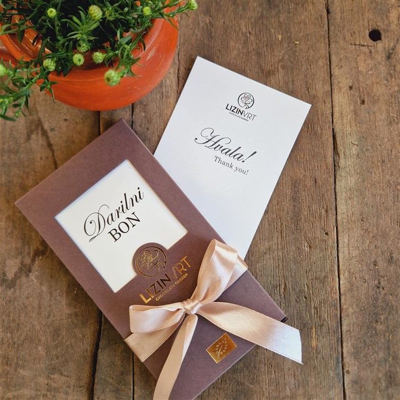 Gift Certificate-10 &amp; Organic Chocolate&amp;Dedication