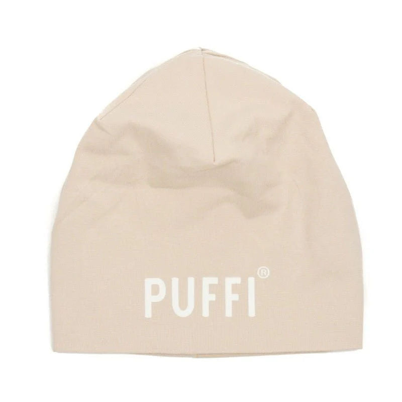 Otroška kapa Beanie - Logo Flock VANILIJA
