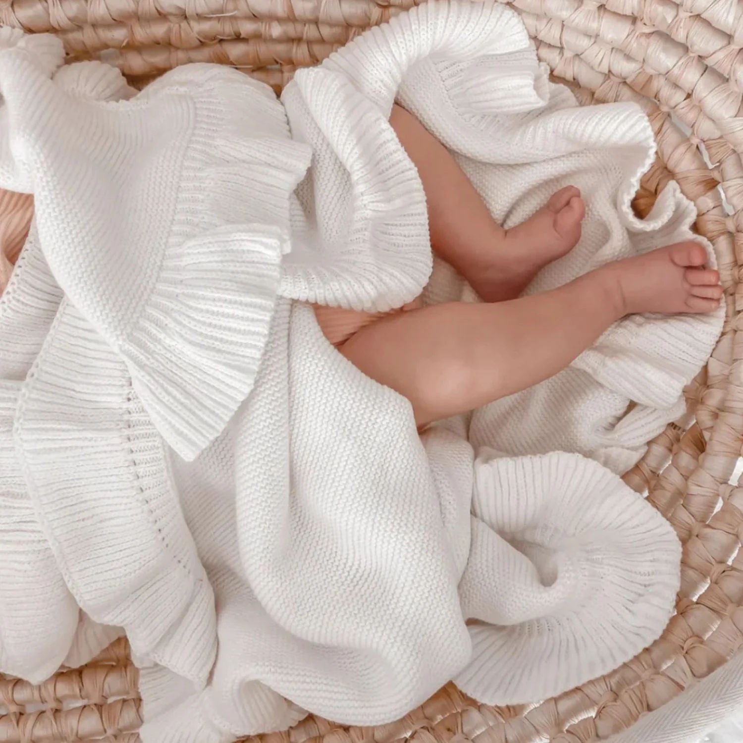 Cotton blanket with name