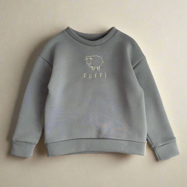 Children's sweatshirt - thick CLAY GREY
